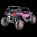 SUPERtrax® 24V UTV Screemer Side x Side - Pink - Assembled   - JP-S58U-HC9A-Assembled -clone1